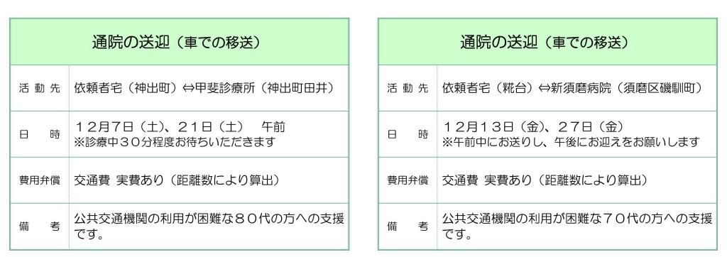 高齢者（期日限定）