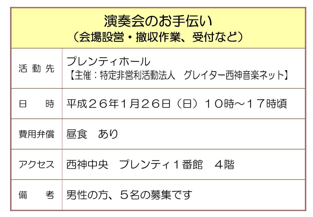 地域のまつり（期日限定）